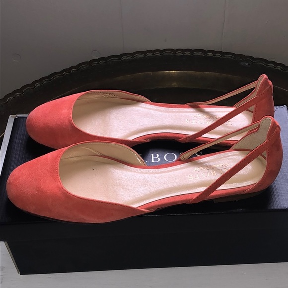 NWT Talbots Leonora “Carrot” Suede Flats, Size 7.5 - Picture 2 of 6